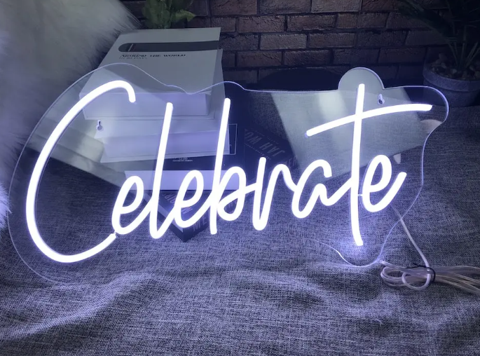 Happy Birthday LED Sign